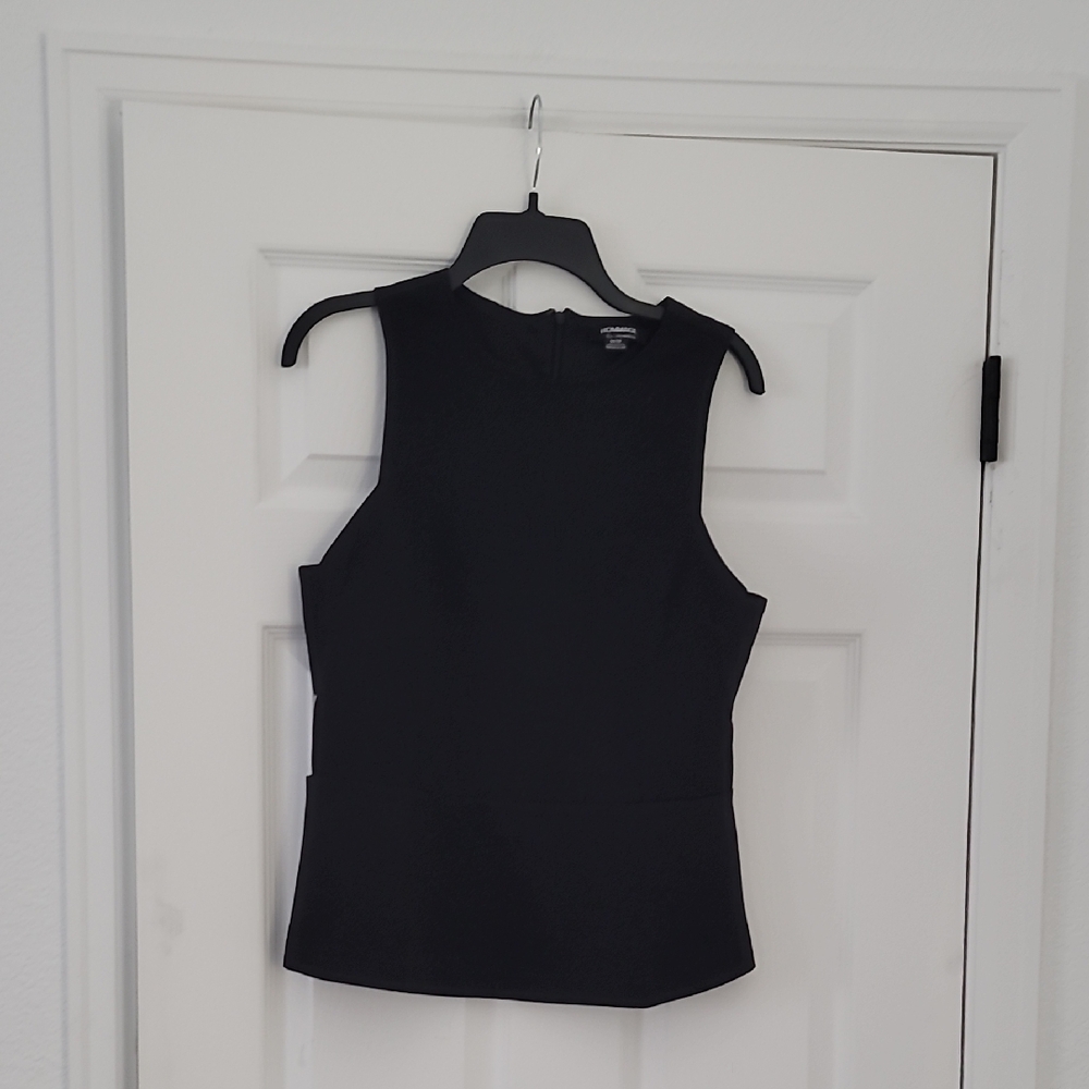 Elegant Black Sleeveless Top